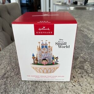 2024 brand new small world hallmark ornament hard to find